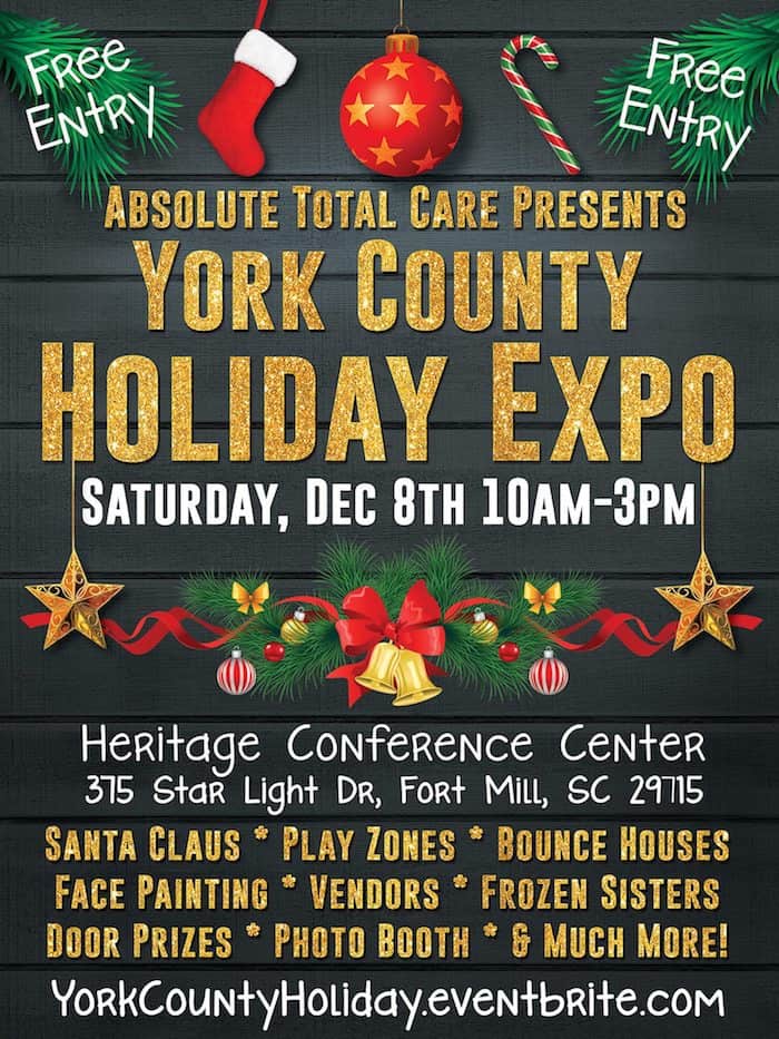 York County Holiday Expo Vendors, plus free pictures with Santa