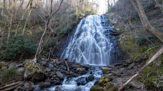 crabtree falls, western north carolina