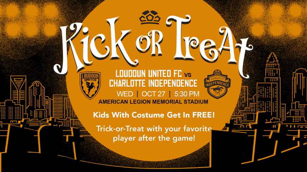 Kick or Treat with Charlotte Independence - kids in costume get in