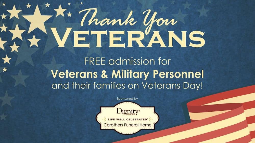 Free Tickets for Military Members, Veterans and Their Families