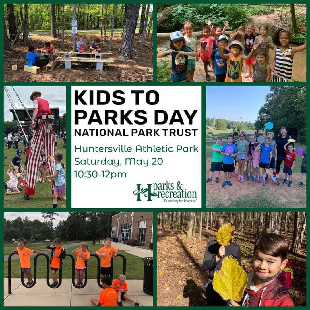 Kids To Parks Day in Huntersville - May 20 - Charlotte On The Cheap