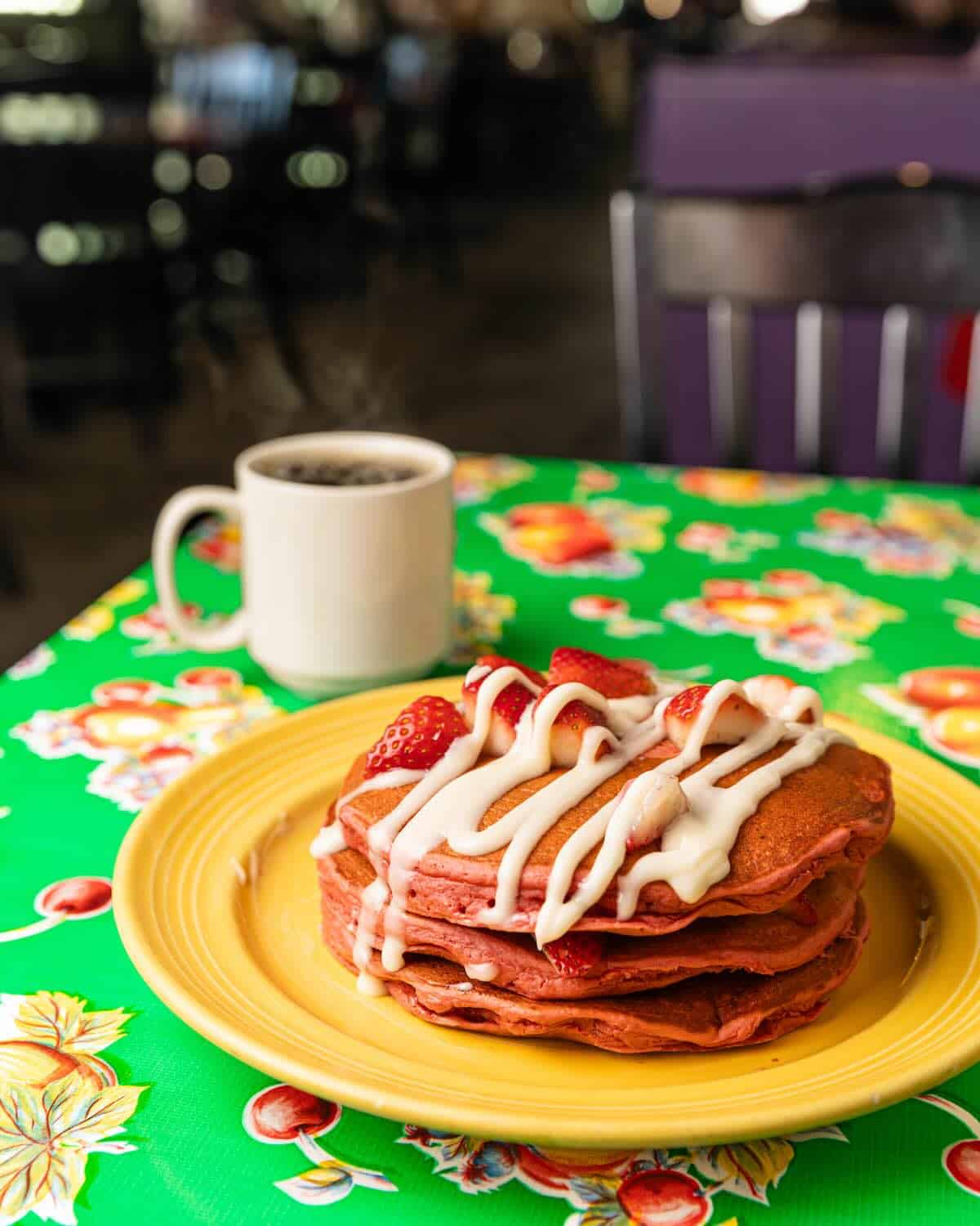 Flying Biscuit Café celebrates Valentine's Day with Red Velvet Pancakes