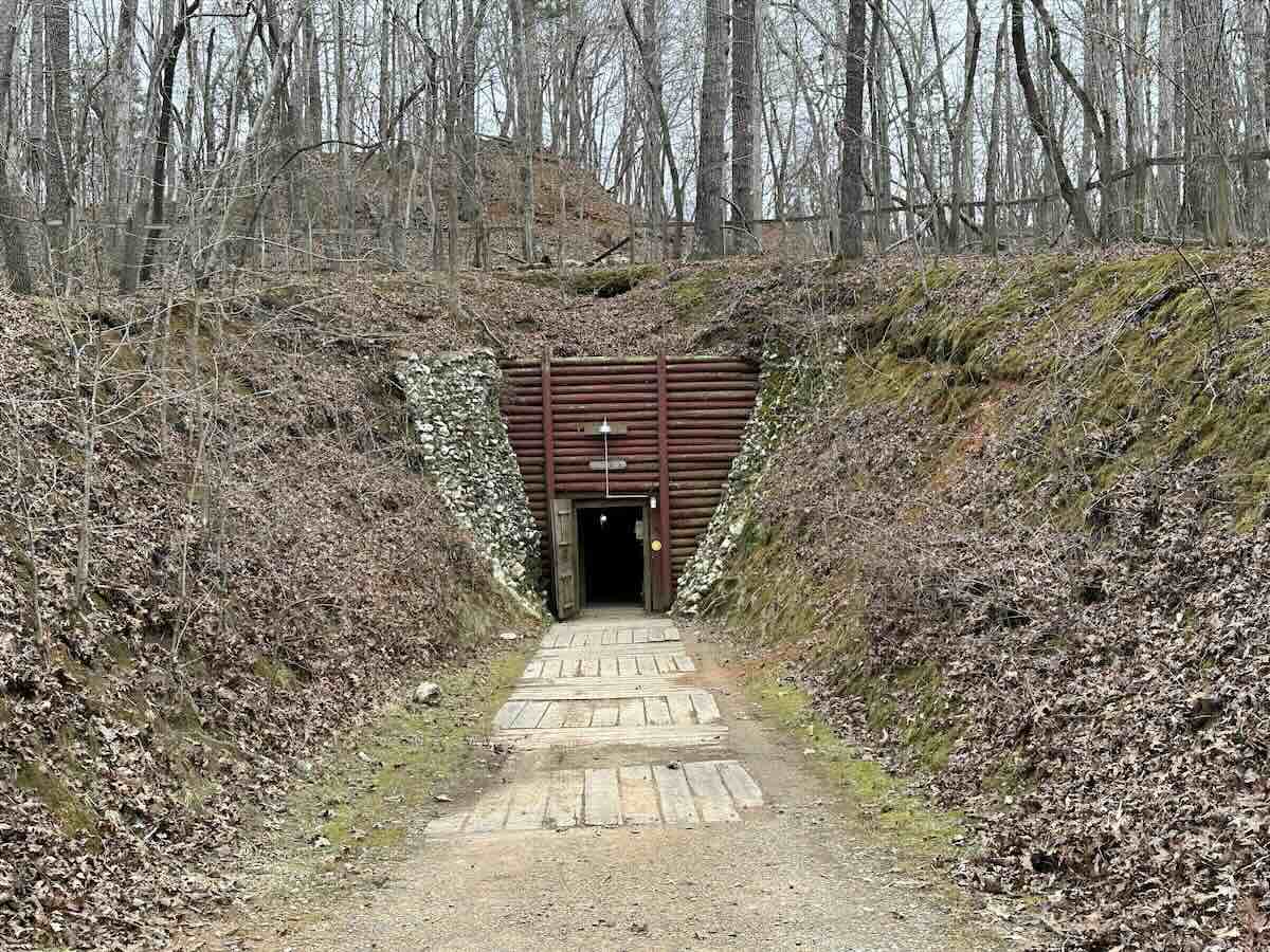 Reed Gold Mine - tour underground mine for free, and pan for gold ...