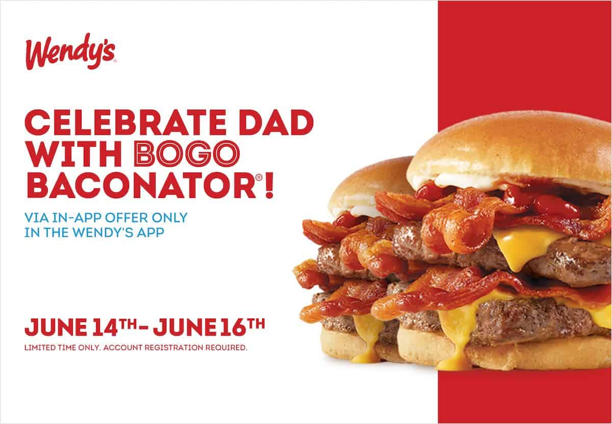 Wendy S Bogo Baconator For Father S Day Charlotte On The Cheap