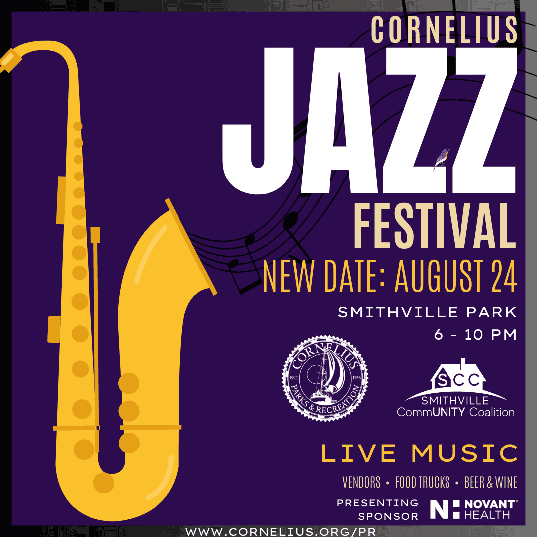 Cornelius Jazz Festival August 24 - Charlotte On The Cheap